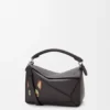 Futurist Cat Small Puzzle Bag in Classic Calfskin