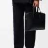 Goya Thin Briefcase in Soft Grained Calfskin Goya Thin Briefcase in Soft Grained Calfskin