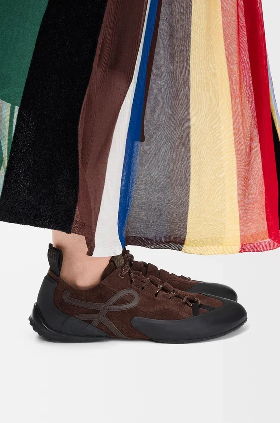 Grip Sneaker in Suede Calfskin Grip Sneaker in Suede Calfskin