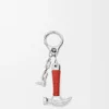 Hammer Charm in Brass and Calfskin Hammer Charm in Brass and Calfskin