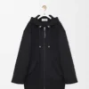 Hooded Coat in Wool Hooded Coat in Wool
