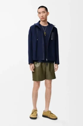 Hooded Jacket in Cotton