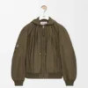 Hooded Jacket in Cotton Blend Hooded Jacket in Cotton Blend