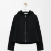 Hooded Jacket in Shearling Hooded Jacket in Shearling