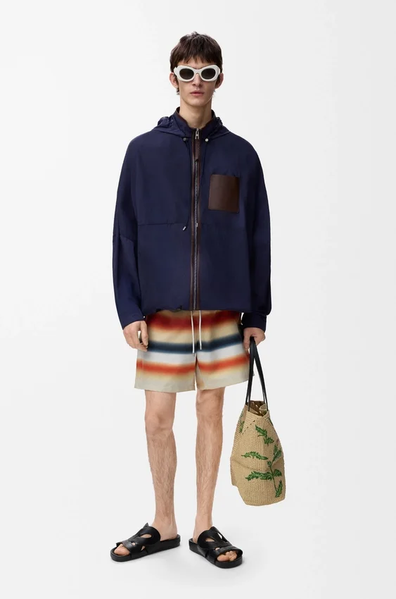 Hooded Jacket in Technical Shell Hooded Jacket in Technical Shell