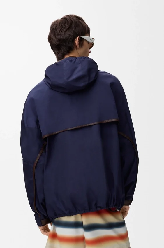 Hooded Jacket in Technical Shell Hooded Jacket in Technical Shell