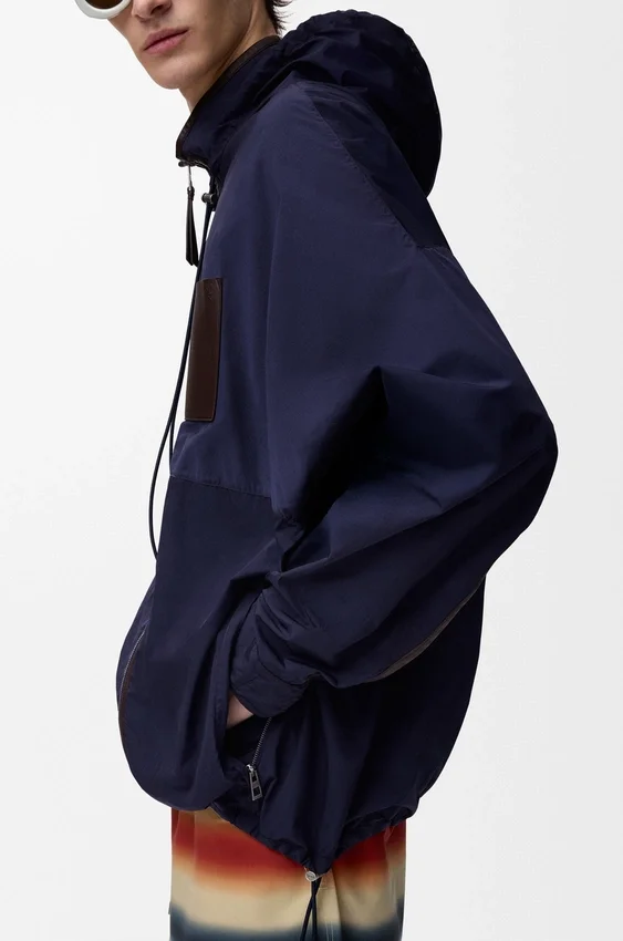 Hooded Jacket in Technical Shell Hooded Jacket in Technical Shell