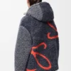 Hooded Jacket in Wool Blend Hooded Jacket in Wool Blend