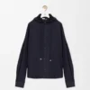 Hooded Shirt in Cotton and Linen Hooded Shirt in Cotton and Linen