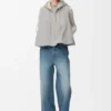 Hooded Vest in Shearling Hooded Vest in Shearling