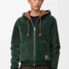 Hoodie in Shearling Hoodie in Shearling
