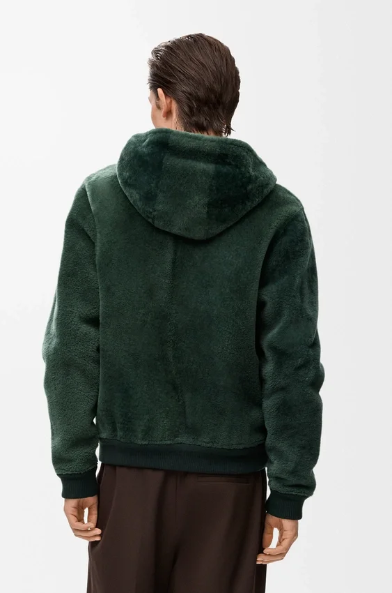 Hoodie in Shearling Hoodie in Shearling