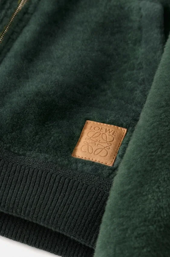 Hoodie in Shearling Hoodie in Shearling