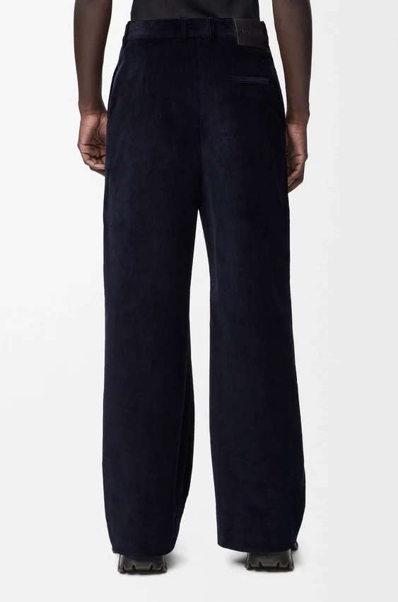 Hybrid Trousers in Cotton and Wool Hybrid Trousers in Cotton and Wool