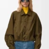 Jacket in Cotton and Silk Jacket in Cotton and Silk