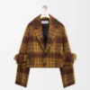 Jacket in Mohair and Wool Blend Jacket in Mohair and Wool Blend