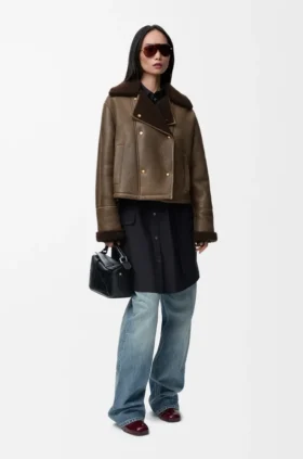 Jacket in Shearling