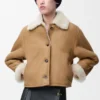 Jacket in Shearling Jacket in Shearling