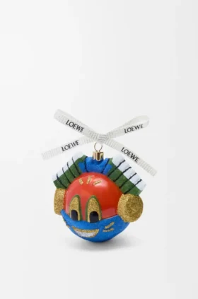 Knight Cat Bauble in Blown Glass
