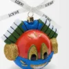 Knight Cat Bauble in Blown Glass