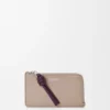 Knot Coin Cardholder in Shiny Nappa Calfskin