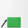 Knot Compact Wallet in Shiny Nappa Calfskin Knot Compact Wallet in Shiny Nappa Calfskin