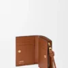 Knot Compact Wallet in Shiny Nappa Calfskin Knot Compact Wallet in Shiny Nappa Calfskin