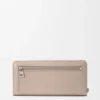 Knot Zip Around Wallet in Shiny Nappa Calfskin