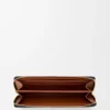 Knot Zip Around Wallet in Shiny Nappa Calfskin