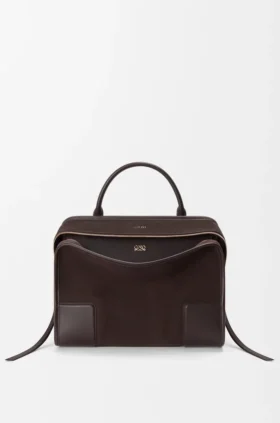 Large Amazona 180 Bag in Suede Large Amazona 180 Bag in Suede