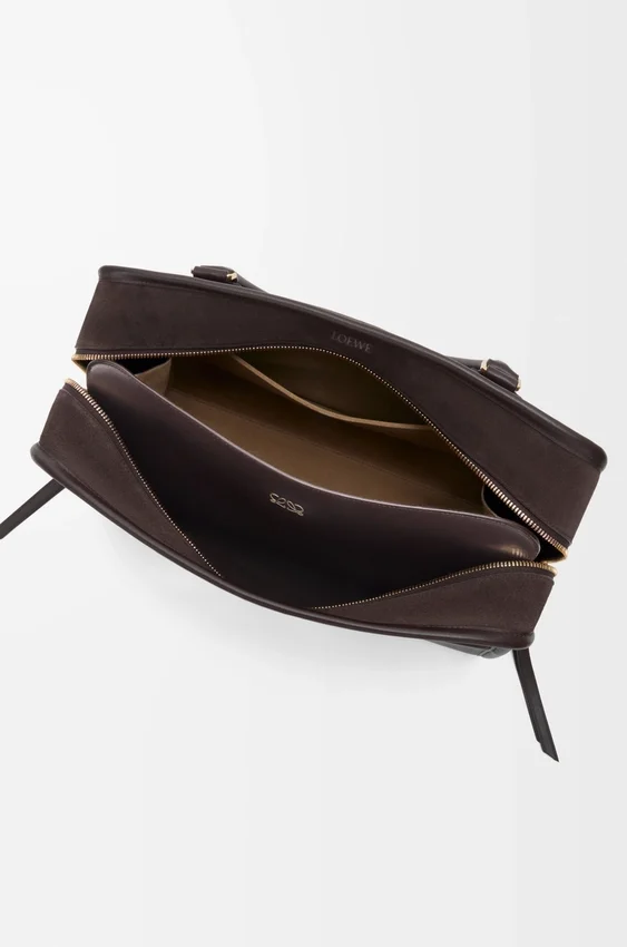 Large Amazona 180 Bag in Suede Large Amazona 180 Bag in Suede