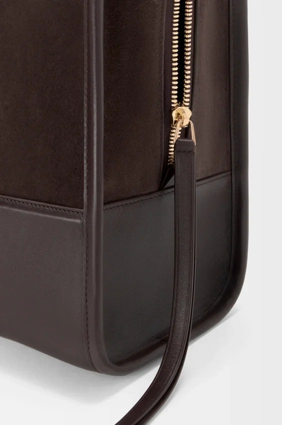 Large Amazona 180 Bag in Suede Large Amazona 180 Bag in Suede