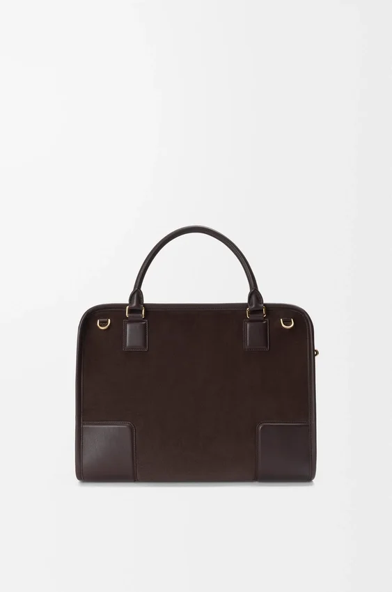 Large Amazona 180 Bag in Suede Large Amazona 180 Bag in Suede