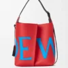 Large Bilbao Bucket Oversized Logo in Smooth Calfskin Large Bilbao Bucket Oversized Logo in Smooth Calfskin