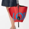 Large Bilbao Bucket Oversized Logo in Smooth Calfskin Large Bilbao Bucket Oversized Logo in Smooth Calfskin