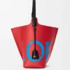 Large Bilbao Bucket Oversized Logo in Smooth Calfskin Large Bilbao Bucket Oversized Logo in Smooth Calfskin
