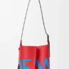 Large Bilbao Bucket Oversized Logo in Smooth Calfskin Large Bilbao Bucket Oversized Logo in Smooth Calfskin