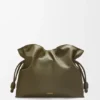 Large Flamenco Clutch in Nappa Calfskin Large Flamenco Clutch in Nappa Calfskin