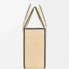 Large Loewe Font Tote in Raffia Large Loewe Font Tote in Raffia