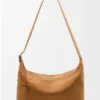 Large Loop Hobo in Suede Calfskin
