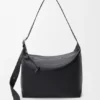 Large Loop Hobo in Supple Grained Calfskin