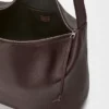 Large Loop Hobo in Supple Grained Calfskin
