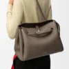 Large Madrid Bag in Supple Grained Calfskin