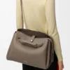 Large Madrid Bag in Supple Grained Calfskin