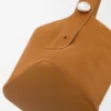 Large Pebble Bucket Bag in Suede Calfskin Large Pebble Bucket Bag in Suede Calfskin