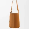Large Pebble Bucket Bag in Suede Calfskin Large Pebble Bucket Bag in Suede Calfskin
