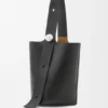 Large Pebble Bucket in Supple Grained Calfskin Large Pebble Bucket in Supple Grained Calfskin
