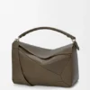 Large Puzzle Bag in Supple Grained Calfskin Large Puzzle Bag in Supple Grained Calfskin