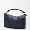 Large Puzzle Bag in Supple Grained Calfskin Large Puzzle Bag in Supple Grained Calfskin