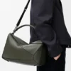 Large Puzzle Bag in Supple Grained Calfskin Large Puzzle Bag in Supple Grained Calfskin